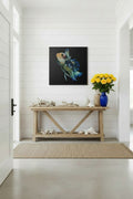 Framed Matte Canvas - Colorful Betta Fish Wall Art