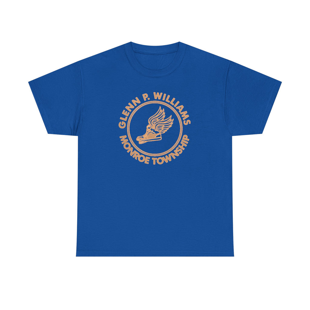 T-Shirt — Monroe Township Glenn P. Williams Vintage Track Logo Tee