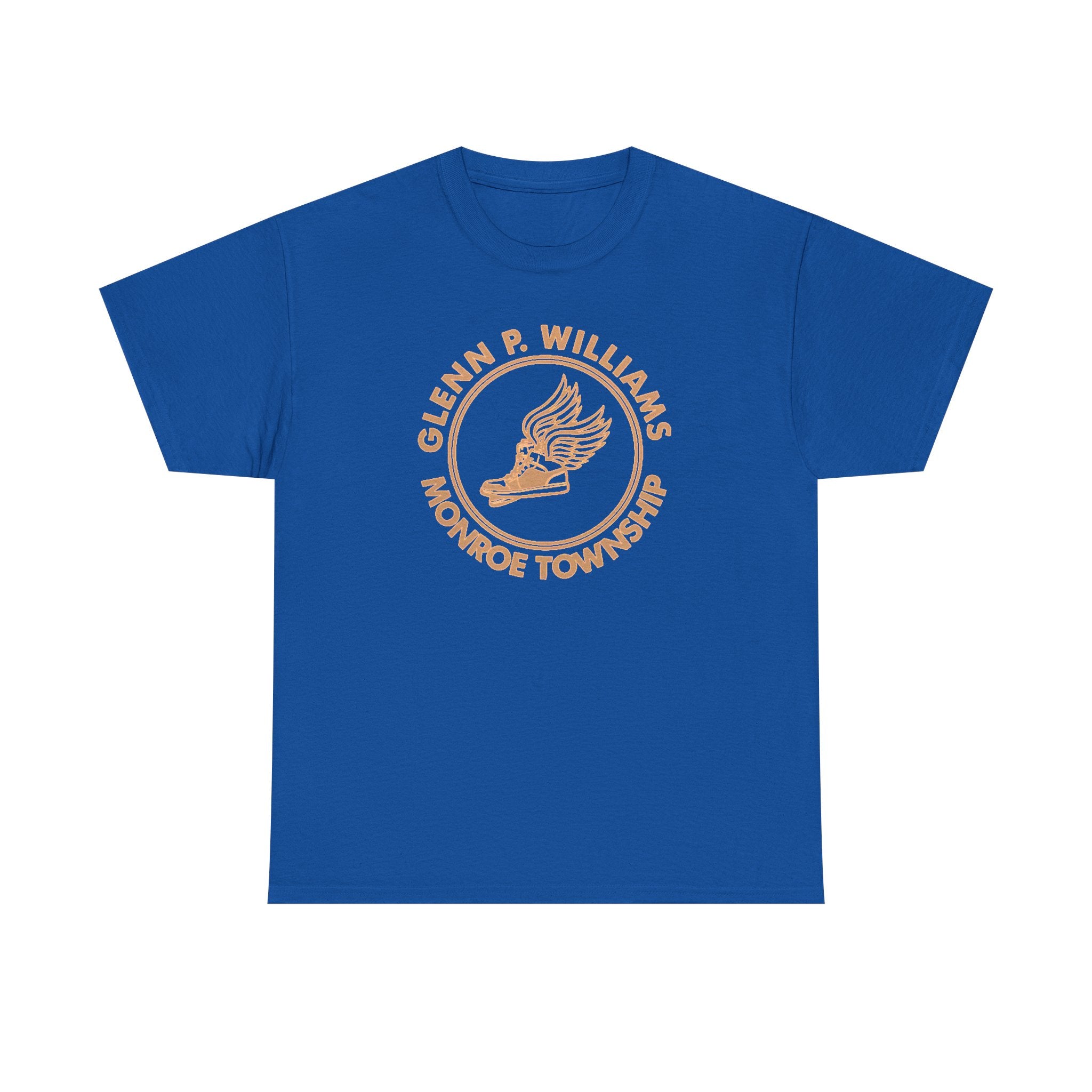 T-Shirt — Monroe Township Glenn P. Williams Vintage Track Logo Tee