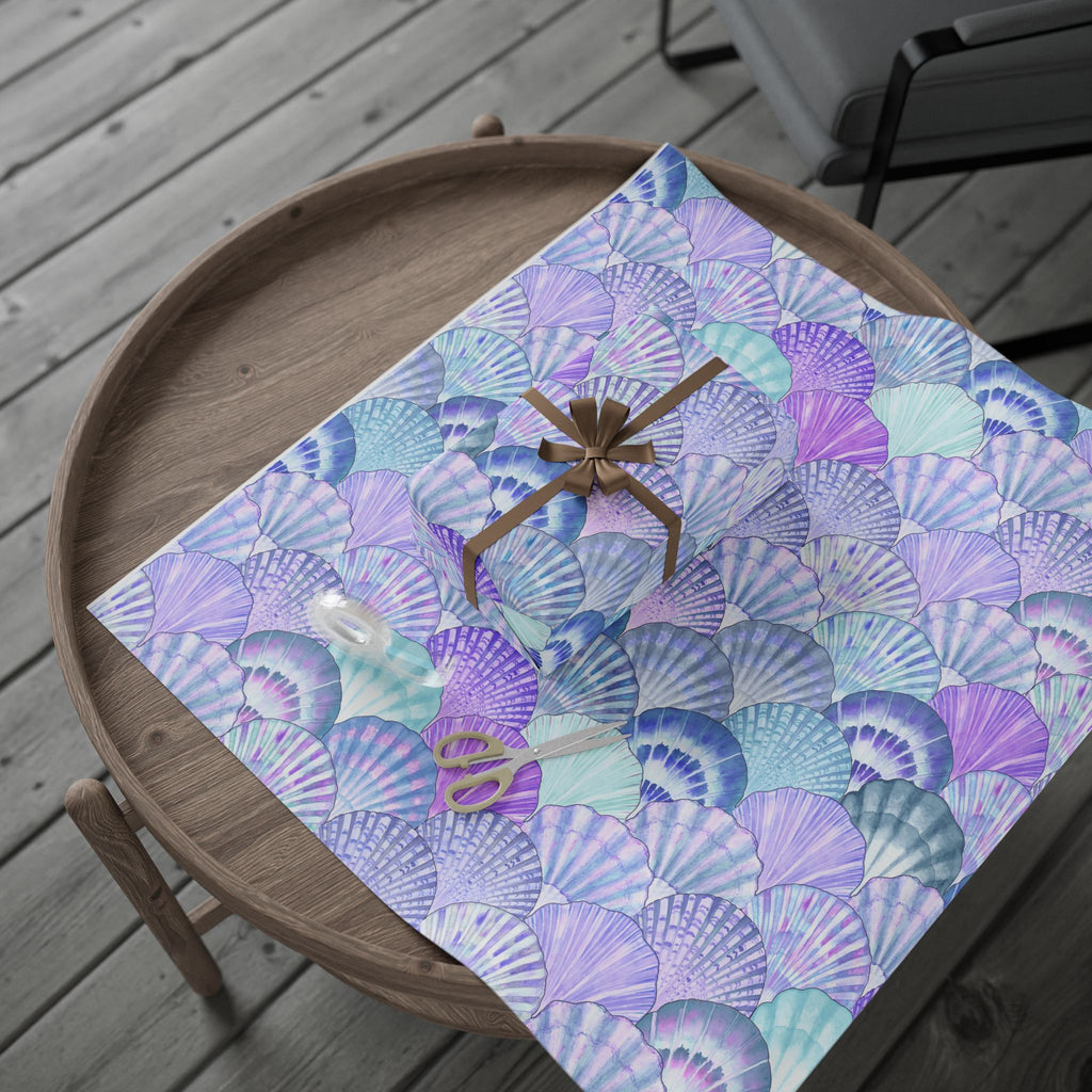 Lovely shell Wrapping Paper —  Seashell Gift Wrap