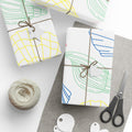 Colorful Seashell Pattern Wrapping Paper – Coastal Gift Wrap Roll