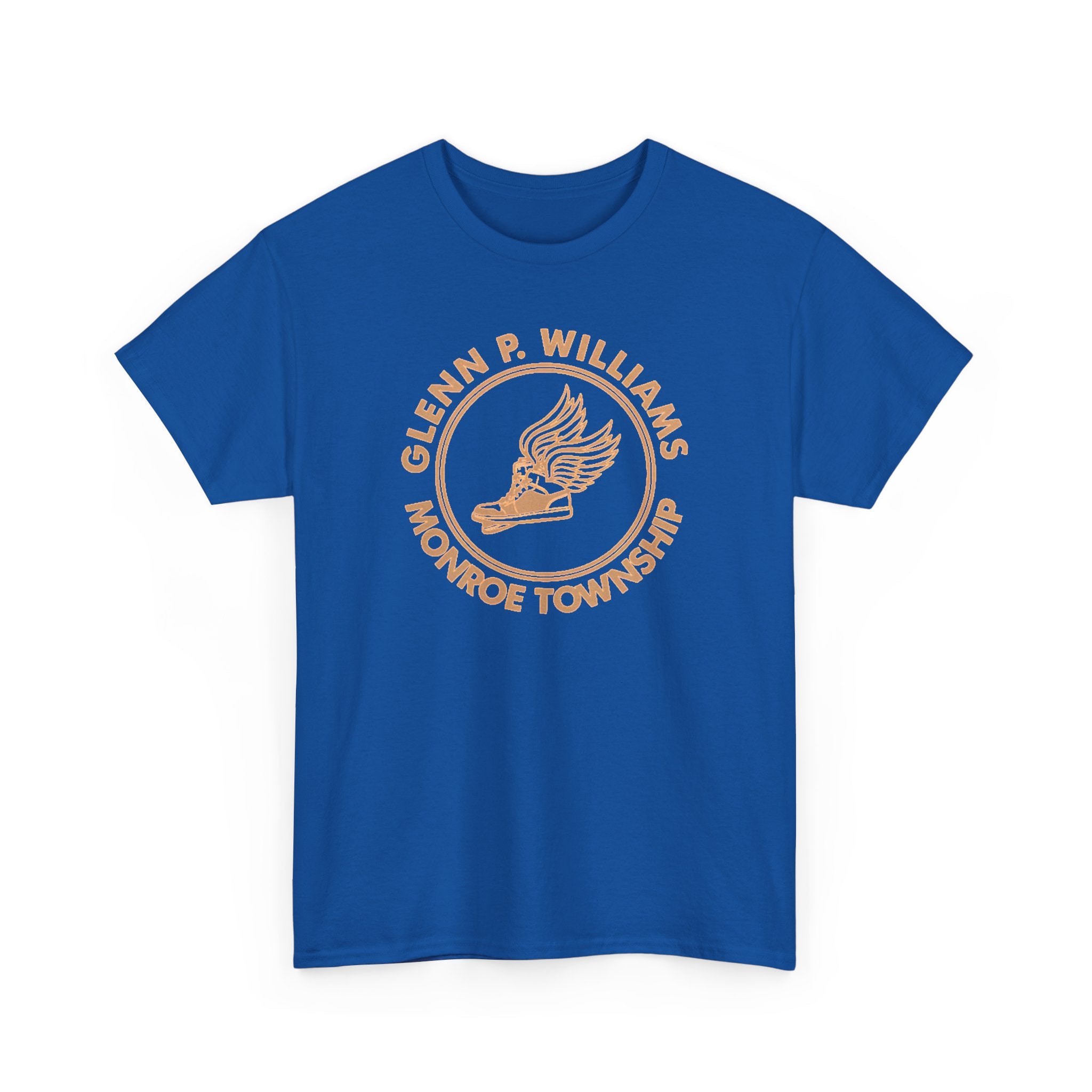 T-Shirt — Monroe Township Glenn P. Williams Vintage Track Logo Tee