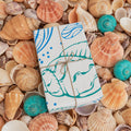 Seashells by the seashore Wrapping Paper | Ocean Shells Gift Wrap Roll