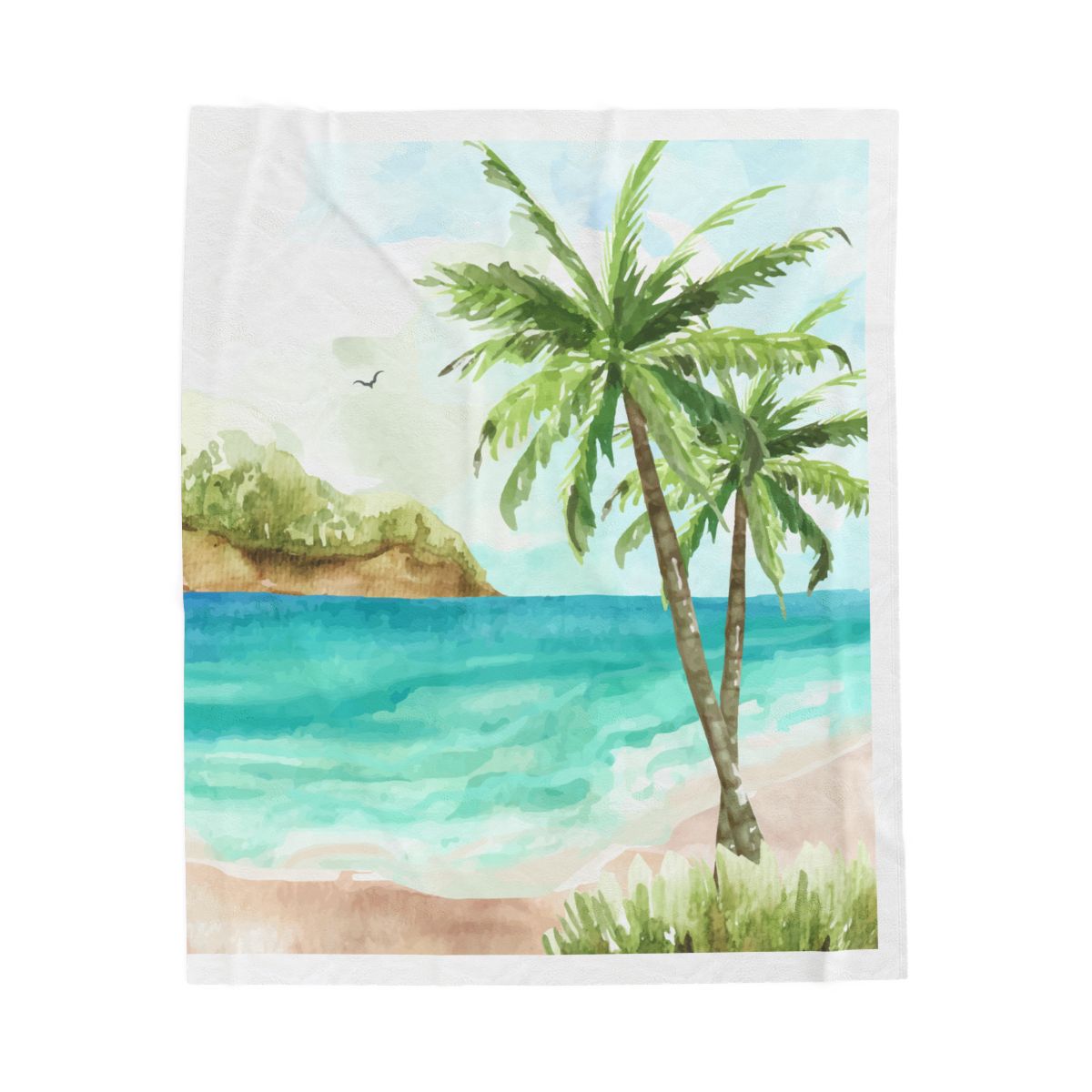 Velveteen Paradise Plush Blanket
